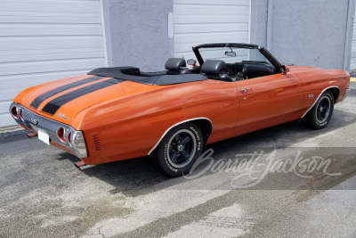 1972 CHEVROLET CHEVELLE LS5 SS CONVERTIBLE - 2