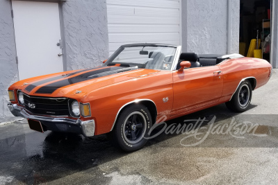 1972 CHEVROLET CHEVELLE LS5 SS CONVERTIBLE - 6