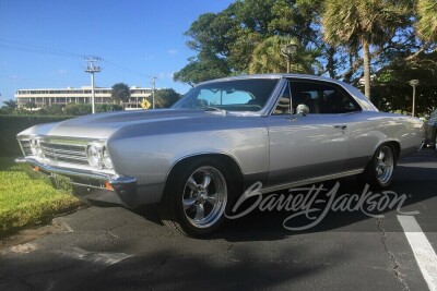 1967 CHEVROLET CHEVELLE CUSTOM COUPE - 6