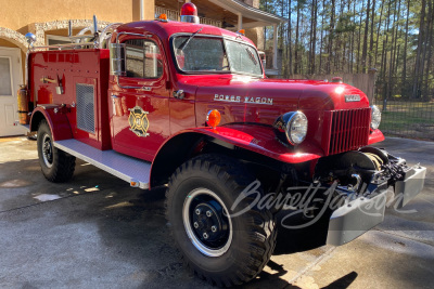 1949 DODGE POWER WAGON FIRE TRUCK