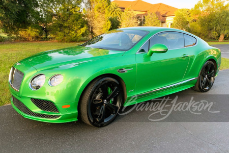 2016 BENTLEY CONTINENTAL GT SPEED COUPE