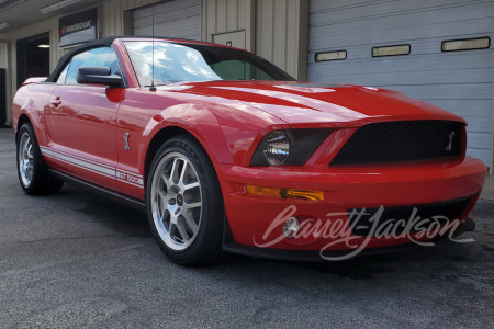 2007 FORD SHELBY GT500 CONVERTIBLE