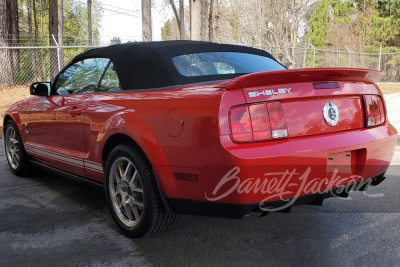 2007 FORD SHELBY GT500 CONVERTIBLE - 2