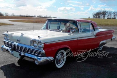 1959 FORD FAIRLANE 500 SKYLINER RETRACTABLE - 6