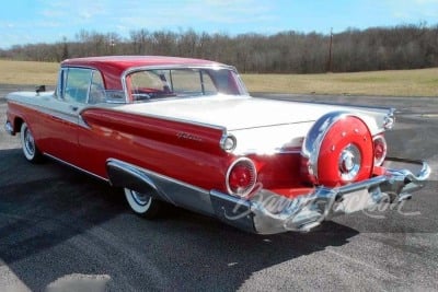 1959 FORD FAIRLANE 500 SKYLINER RETRACTABLE - 7