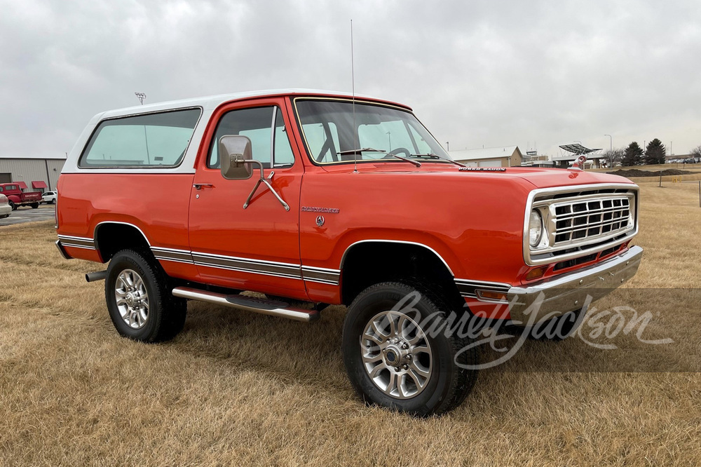 1976 DODGE RAMCHARGER CUSTOM SUV