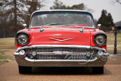 1957 CHEVROLET BEL AIR CUSTOM CONVERTIBLE - 20