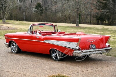 1957 CHEVROLET BEL AIR CUSTOM CONVERTIBLE - 22