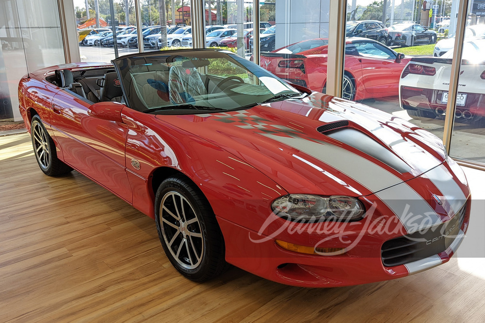 2002 CHEVROLET CAMARO SS 35TH ANNIVERSARY CONVERTIBLE