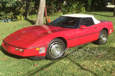 1986 CHEVROLET CORVETTE INDY PACE CAR CONVERTIBLE