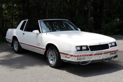 1987 CHEVROLET MONTE CARLO SS AERO COUPE