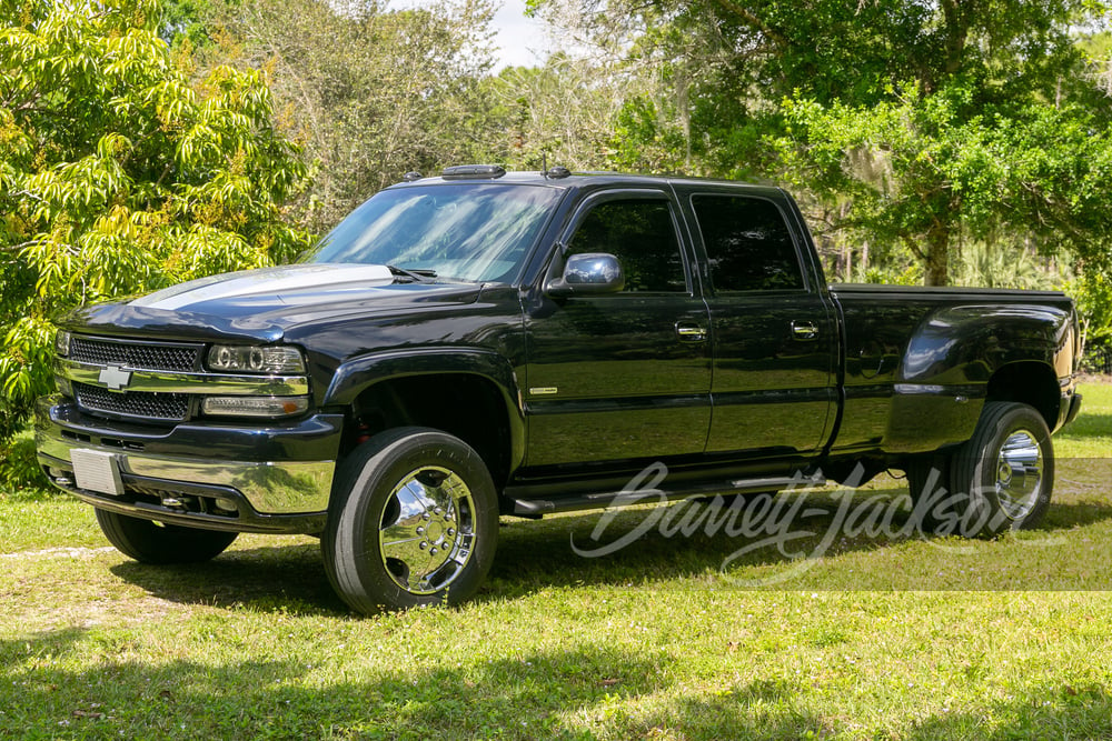 2001 CHEVROLET K3500 CREW CAB DUALLY CUSTOM PICKUP