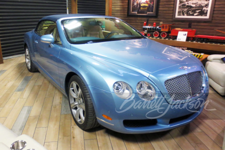 2007 BENTLEY CONTINENTAL GTC CONVERTIBLE