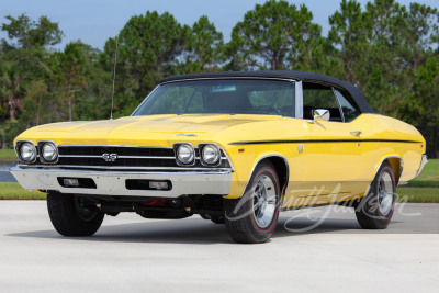 1969 CHEVROLET CHEVELLE SS 396 CONVERTIBLE - 17