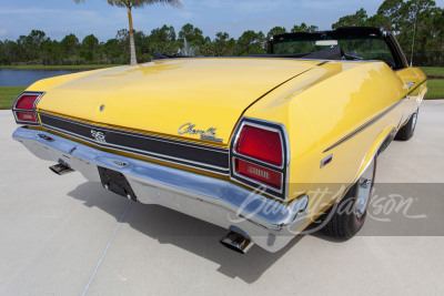 1969 CHEVROLET CHEVELLE SS 396 CONVERTIBLE - 20