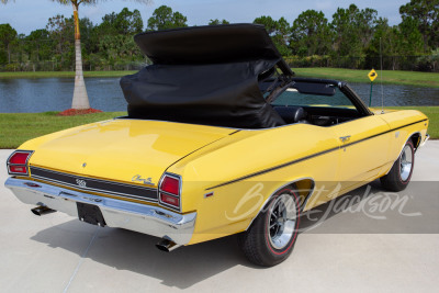 1969 CHEVROLET CHEVELLE SS 396 CONVERTIBLE - 22