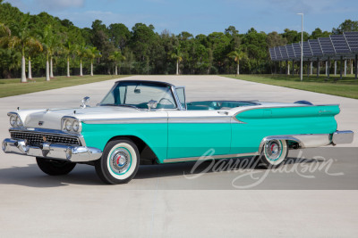 1959 FORD FAIRLANE 500 GALAXIE SKYLINER RETRACTABLE - 33