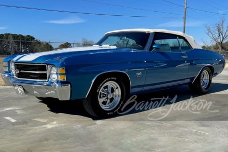 1971 CHEVROLET CHEVELLE SS CONVERTIBLE