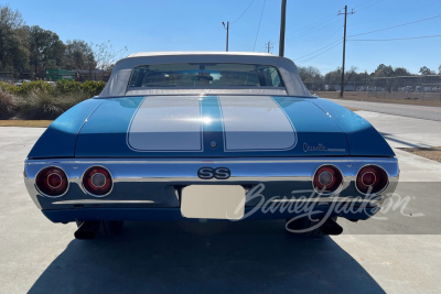 1971 CHEVROLET CHEVELLE SS CONVERTIBLE - 21