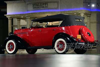 1936 PLYMOUTH PHANTOM 4-DOOR CONVERTIBLE - 2