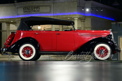 1936 PLYMOUTH PHANTOM 4-DOOR CONVERTIBLE - 5