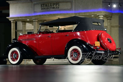 1936 PLYMOUTH PHANTOM 4-DOOR CONVERTIBLE - 17