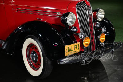 1936 PLYMOUTH PHANTOM 4-DOOR CONVERTIBLE - 23