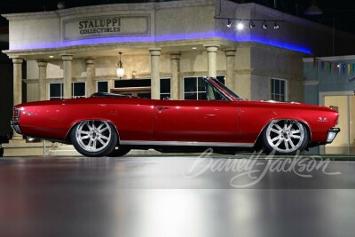 1967 CHEVROLET CHEVELLE CUSTOM CONVERTIBLE - 5