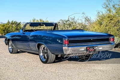 1967 CHEVROLET CHEVELLE CUSTOM CONVERTIBLE - 2