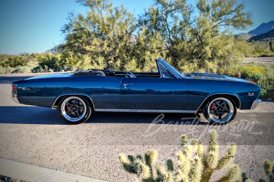 1967 CHEVROLET CHEVELLE CUSTOM CONVERTIBLE - 5