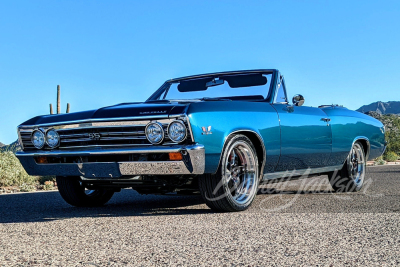 1967 CHEVROLET CHEVELLE CUSTOM CONVERTIBLE - 9