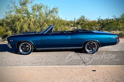 1967 CHEVROLET CHEVELLE CUSTOM CONVERTIBLE - 12