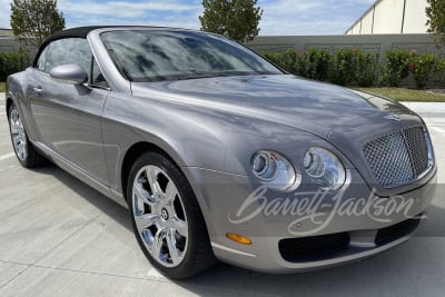 2007 BENTLEY CONTINENTAL GTC CONVERTIBLE