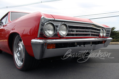 1967 CHEVROLET CHEVELLE CUSTOM COUPE - 8