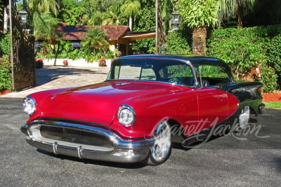 1956 OLDSMOBILE HOLIDAY 98 CUSTOM COUPE