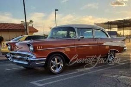 1957 CHEVROLET BEL AIR CUSTOM 2-DOOR POST