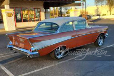 1957 CHEVROLET BEL AIR CUSTOM 2-DOOR POST - 2