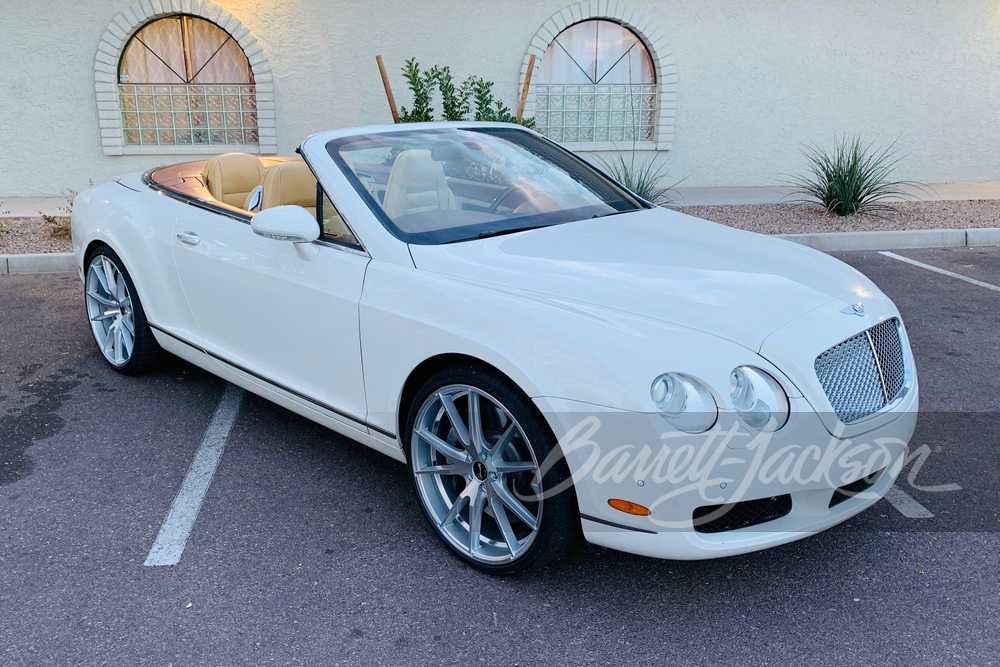 2007 BENTLEY CONTINENTAL GTC CONVERTIBLE