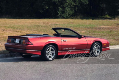 1989 CHEVROLET CAMARO IROC-Z CONVERTIBLE - 2