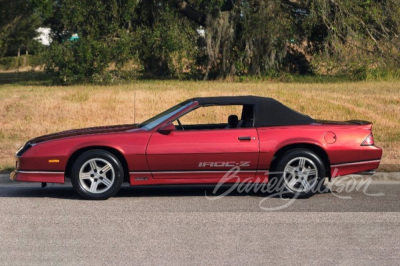 1989 CHEVROLET CAMARO IROC-Z CONVERTIBLE - 6