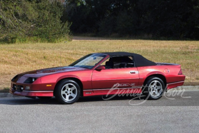 1989 CHEVROLET CAMARO IROC-Z CONVERTIBLE - 7