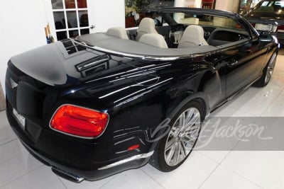 2014 BENTLEY CONTINENTAL GTC SPEED CONVERTIBLE - 2