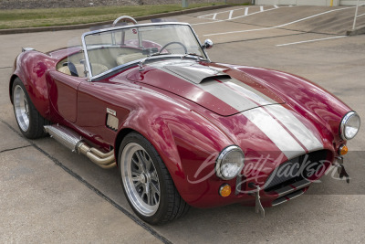 1965 BACKDRAFT COBRA RE-CREATION ROADSTER