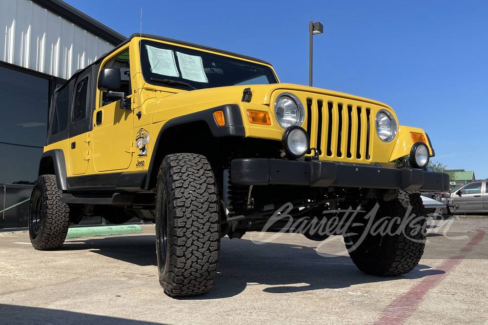 2004 JEEP WRANGLER CUSTOM 4X4 SUV