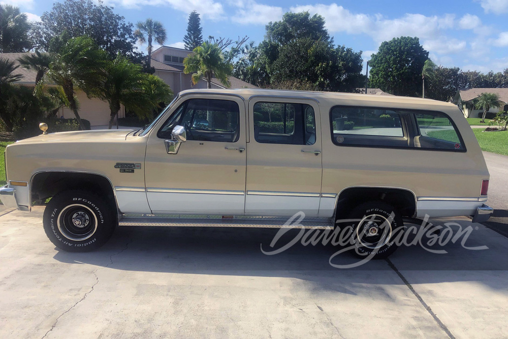 TED WILLIAMS' 1987 GMC SUBURBAN 4X4 SUV