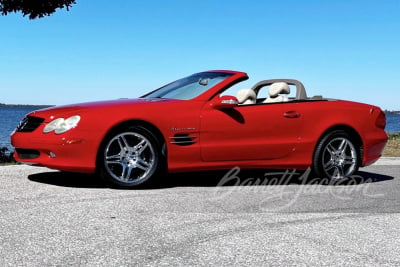 2003 MERCEDES-BENZ SL500 CONVERTIBLE