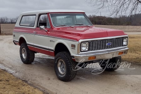 1972 CHEVROLET BLAZER K5 CUSTOM SUV