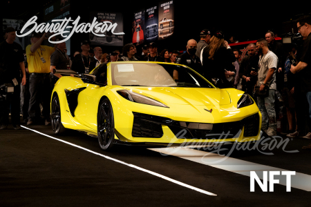 2022 NFT 2023 Chevrolet Corvette Z06 VIN 001 - First Retail Production 70th Anniversary Edition