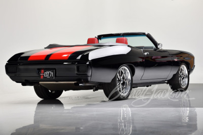 1970 CHEVROLET CHEVELLE CUSTOM CONVERTIBLE - 62