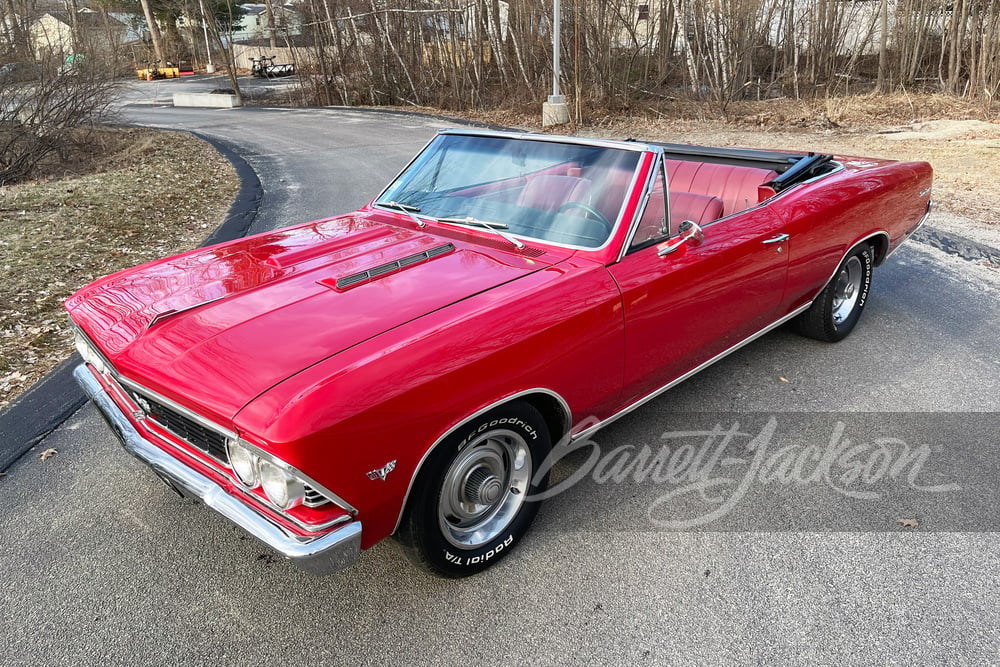 1966 CHEVROLET CHEVELLE 396 CONVERTIBLE